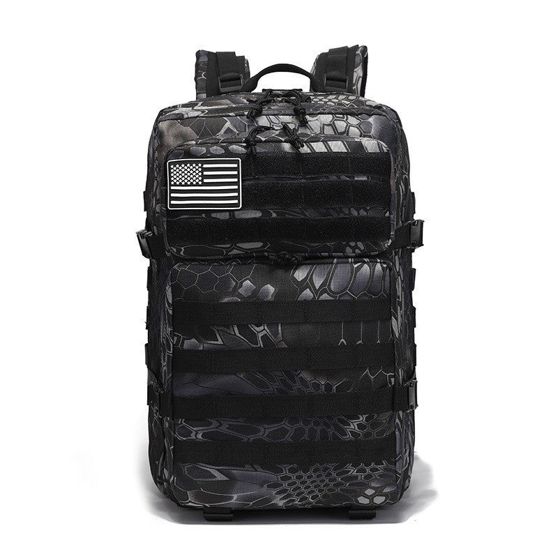 Military Fans Large Capacity Shiralee Camouflage Camping Sports Backpack