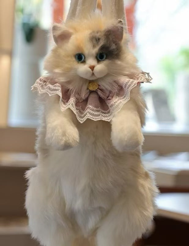 Doll Cat Plush Comforter Birthday Toy Backpacks