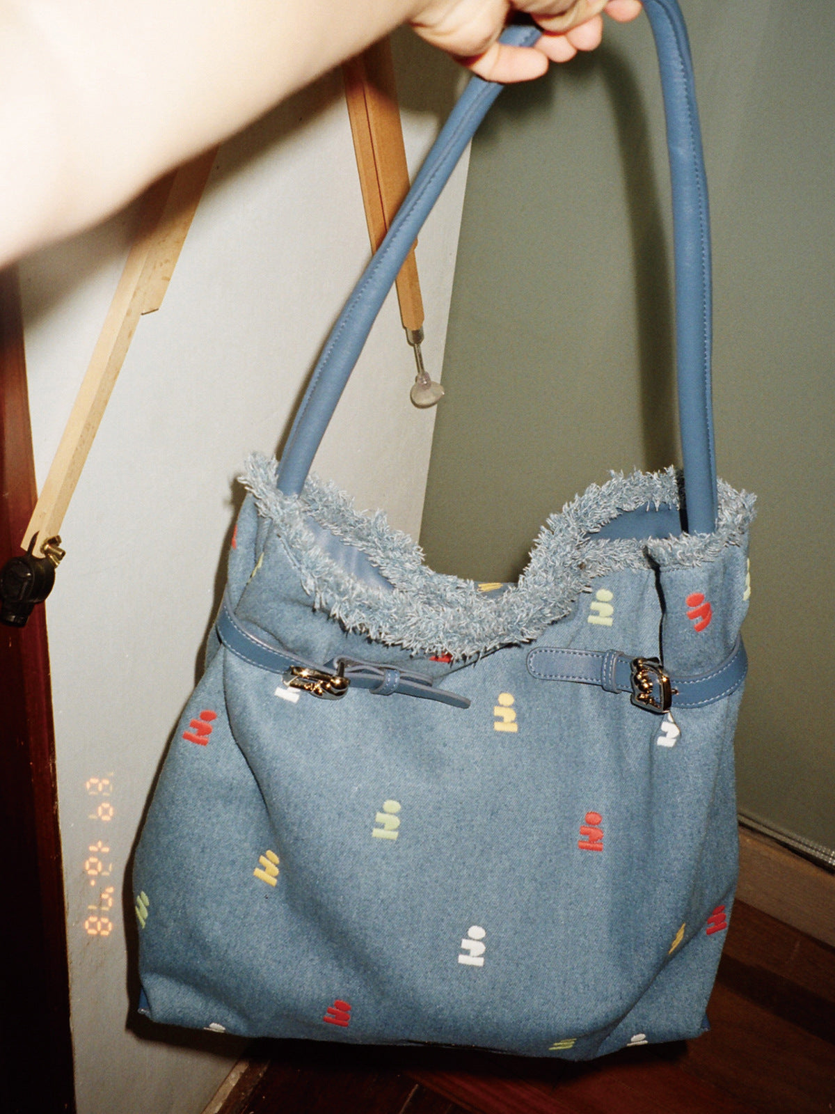 Imagination Straw Commuter Large Capacity Canvas Portable Bags