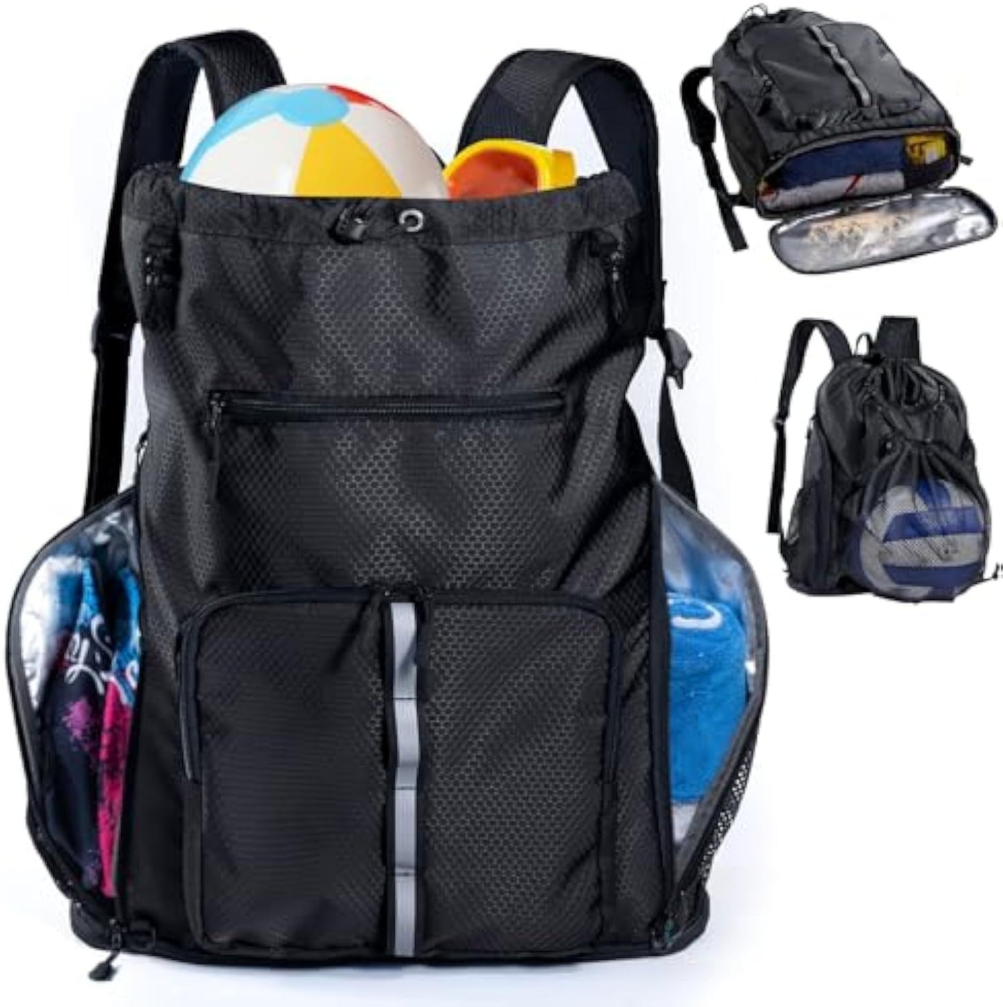 Comfortable Drawstring Large Capacity Unisex Simple Backpacks