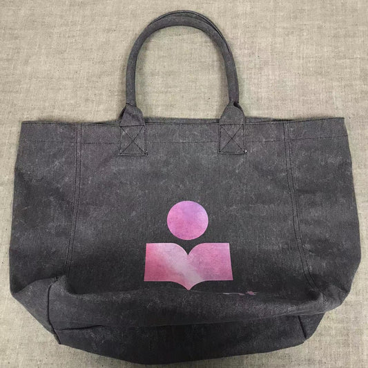 Women's & Men's Canvas Leisure Shopping Tote Bag
