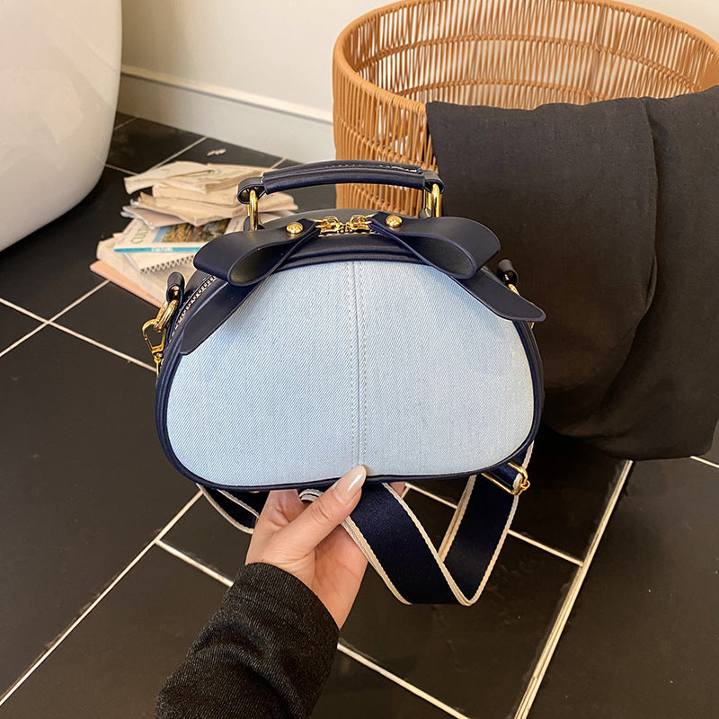 Women's Genuine Leather Korean Fashion Cowhide Boutique Women's Messenger Bag