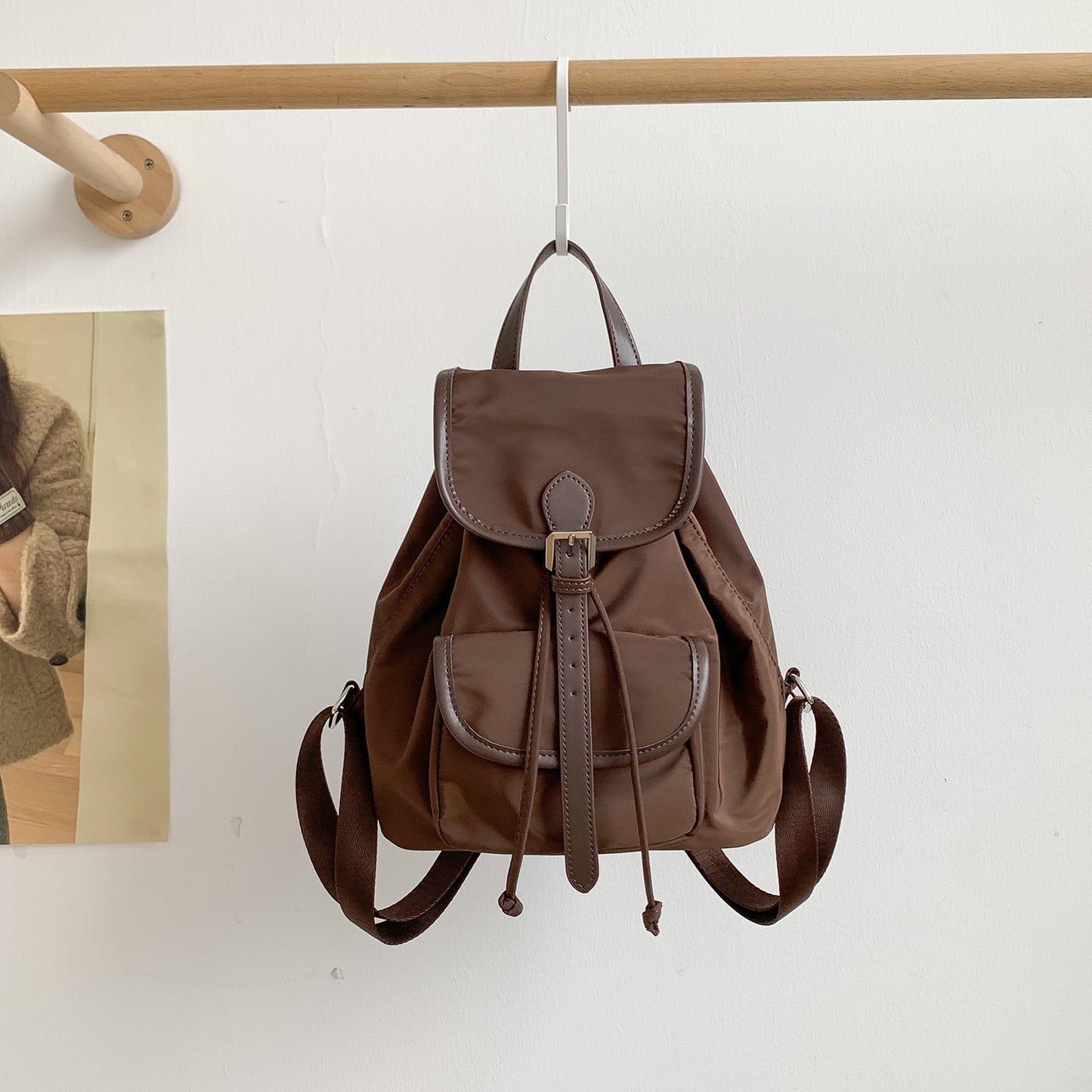Women's Summer Nylon Korean Lightweight Simple Fashion Women's Backpack