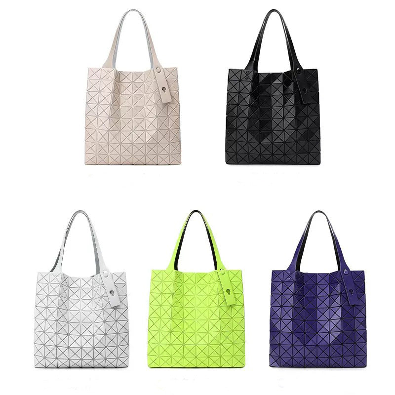 Women's Diamond Pattern Fashion Portable Large Capacity Women's Shoulder Bag