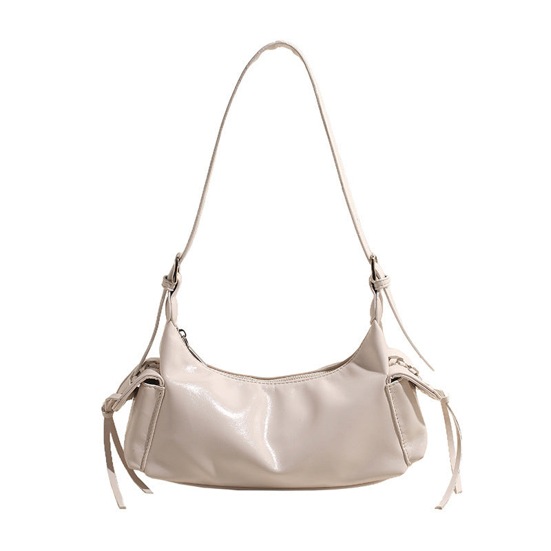 Korean Style Trendy Hot Bow Motorcycle Female Women's Shoulder Bag