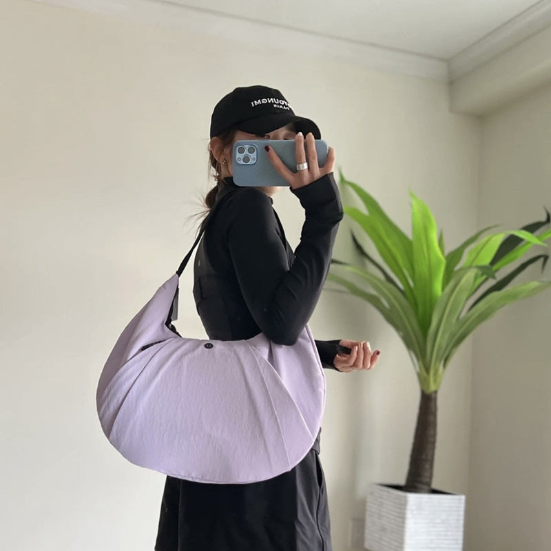 Women's Crescent Horn Yoga Large Capacity Bags