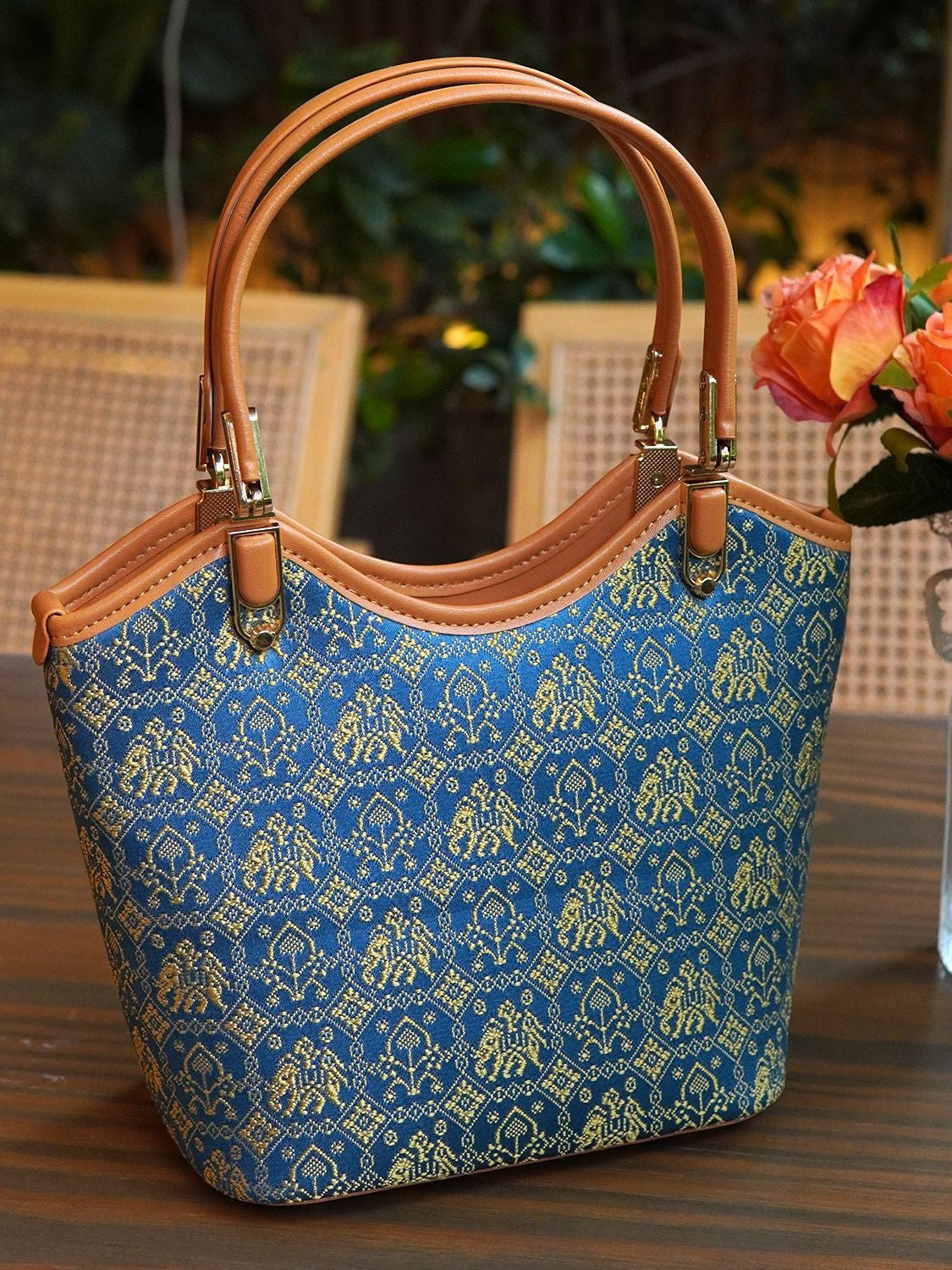 Women's Origin Straight Hair Jin Portable Commuter Vegetable Women's Handbag