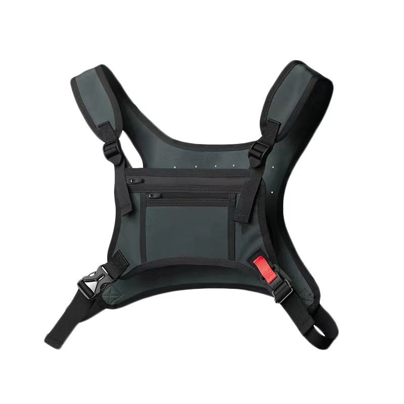 Men's Vest Practical Corset Hip Hop Street Sports Backpack