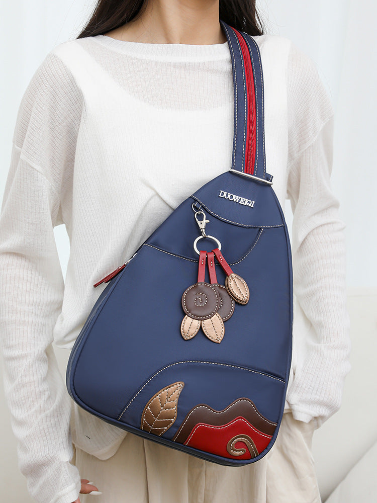 Capacity Retro Simple For Going Out Trendy Korean Women's Backpack