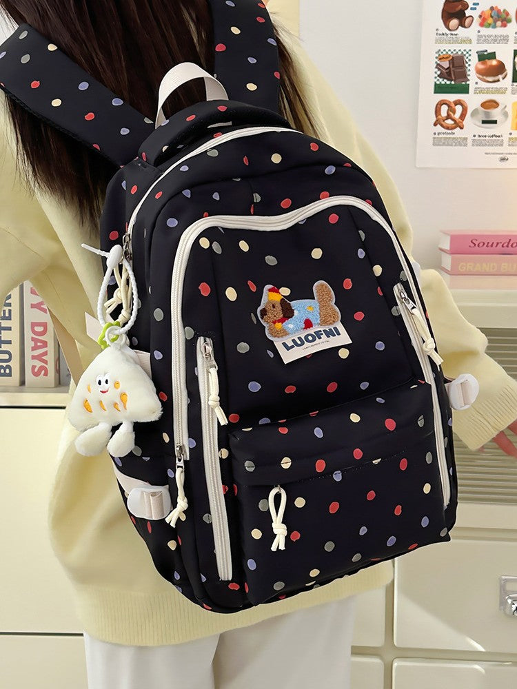 Cute Good-looking Dopamine Fashion Sweet Fresh Lightweight Backpacks