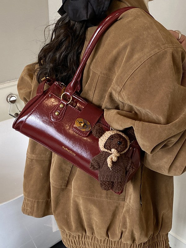Women's Baguette For Winter Advanced Texture Light Luxury Women's Shoulder Bag