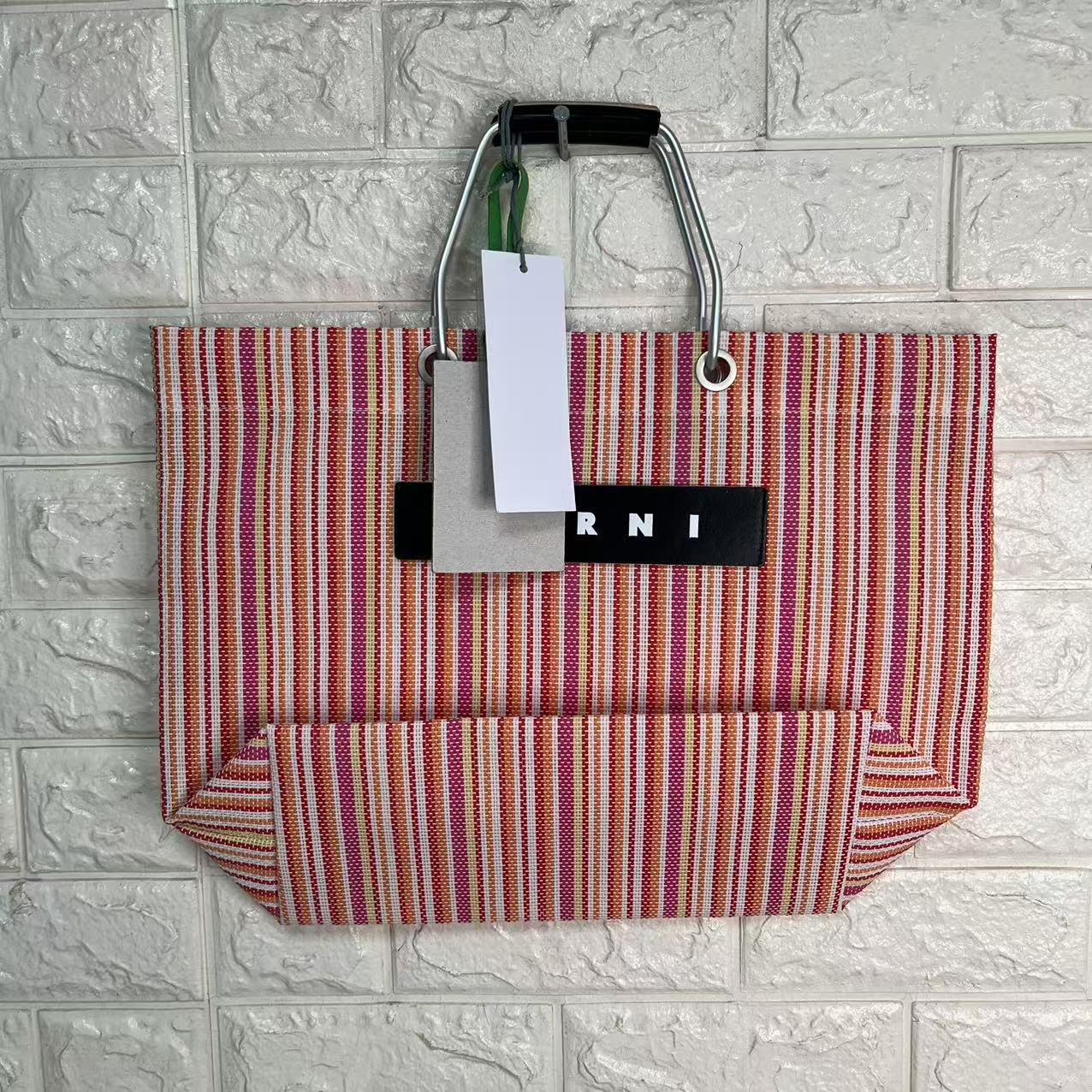 Women's Woven Aluminum Portable Straw Shopping Tote Bag