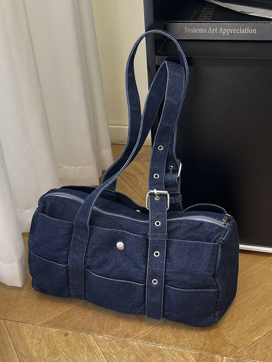 Innovative Women's Denim Fashion Simple Boston Tote Bag