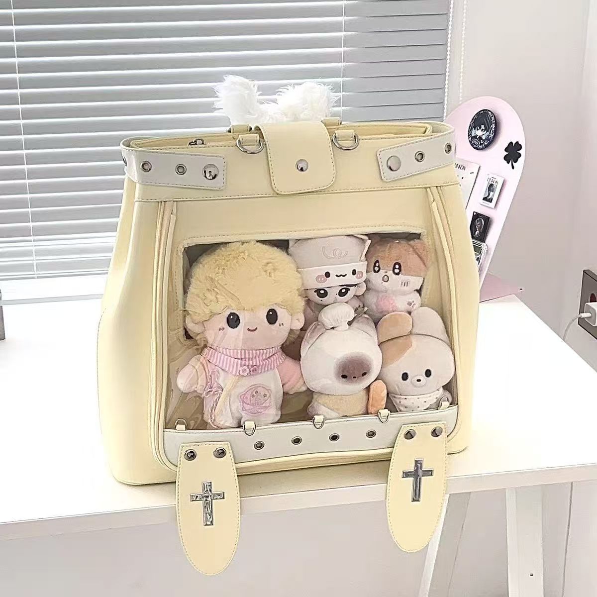 Bracket Cartoon Light Can Be Put Cm Doll Shoulders One Bags