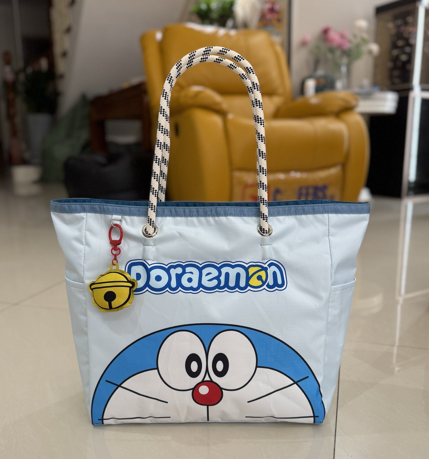 Cute Large Capacity Portable Canvas Female Short Travel Bags
