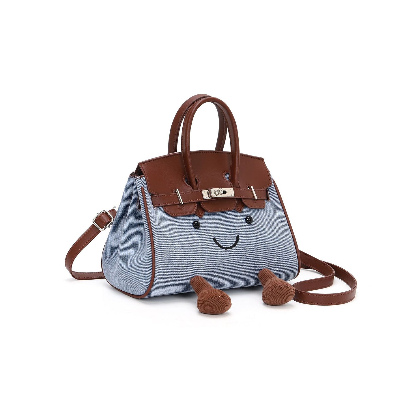 Women's Cartoon Leopard Print Large Capacity Light Luxury Tote Bag