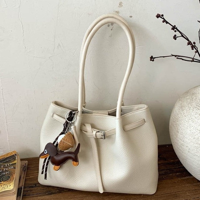 Commute Spring Advanced Texture Western Style Light Luxury Tote Bag