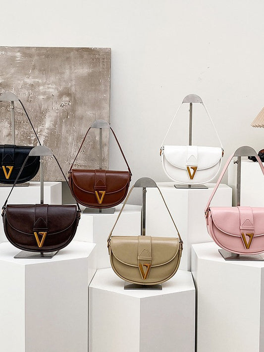Women's Fashionable High-grade Winter Retro Easy Matching Small Square Bags