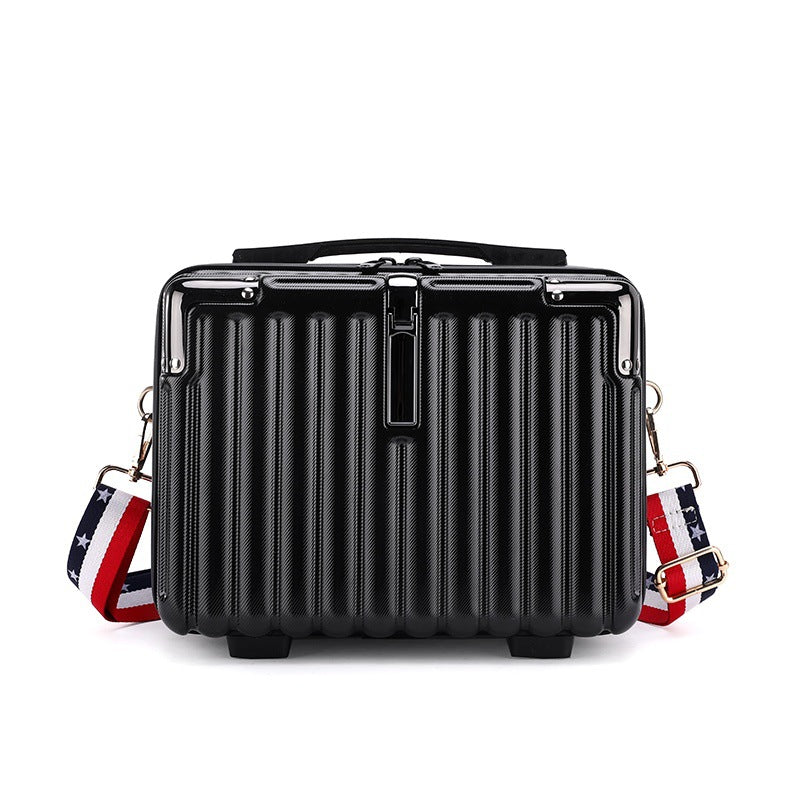 Cool Suitcase Inch Hook Unisex Simple Cosmetic Case