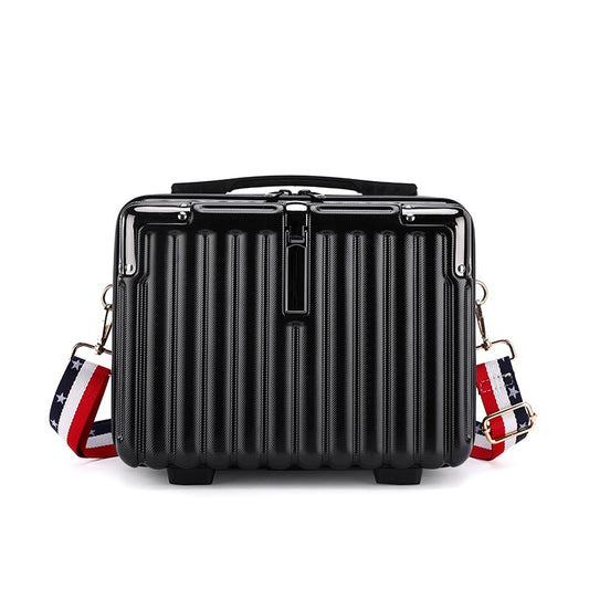 Cool Suitcase Inch Hook Unisex Simple Cosmetic Case