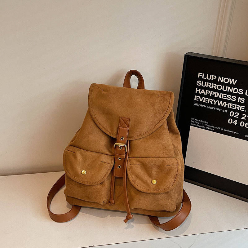 Women's Retro Fashion Trendy Leisure Commute Backpacks