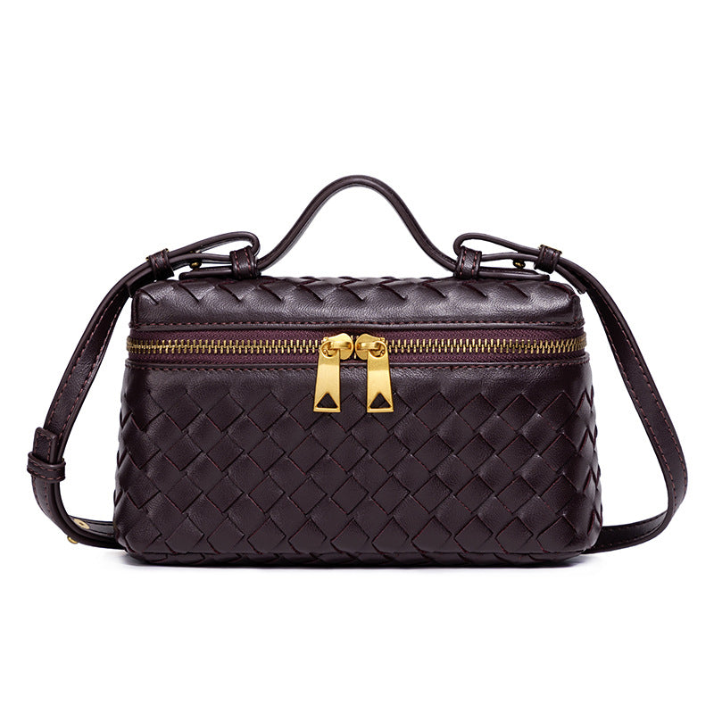 Fashion Popular Lunch Box Hand-woven Zipper Bags