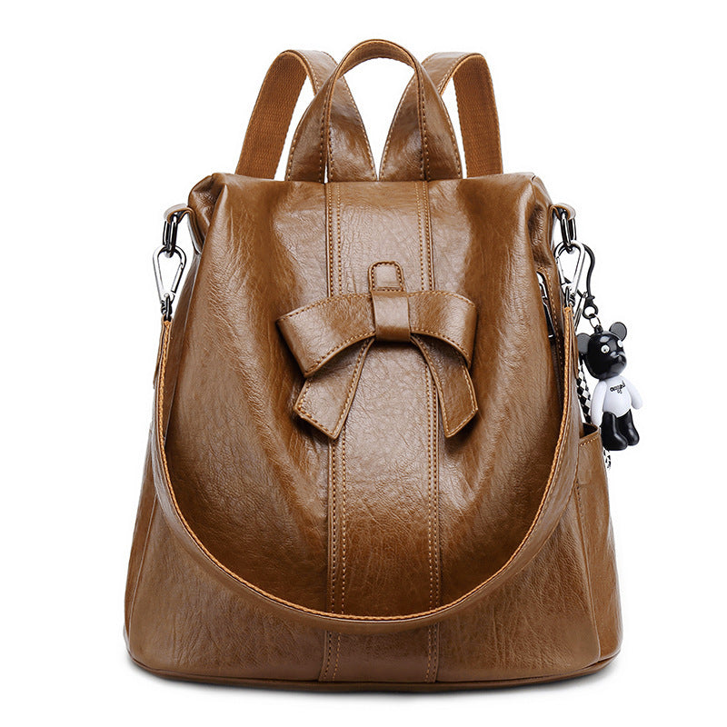 Women's Trendy Korean Fashion Multipurpose Cute Bow Travel Bags