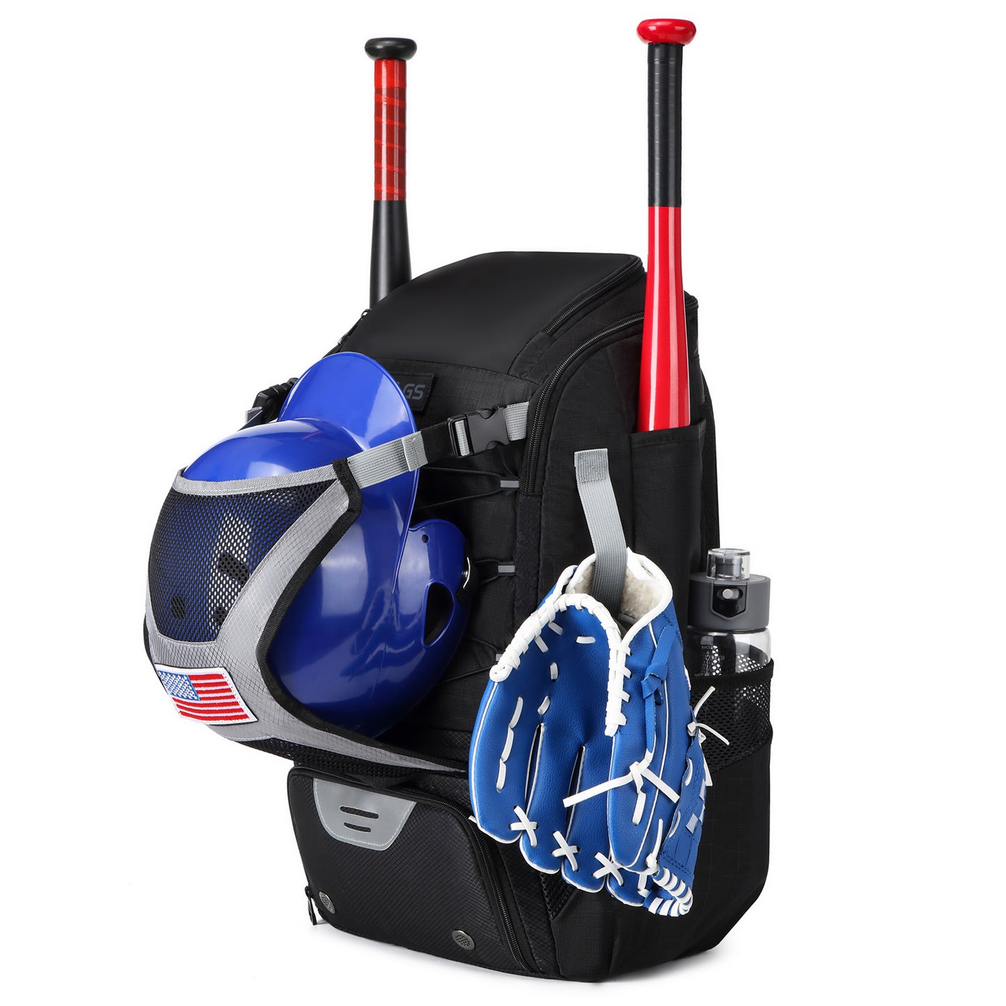 American Baseball Kits Softball Large Capacity Portable Sports Backpack