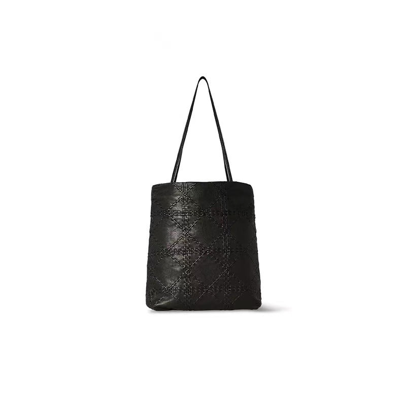 Women's Design Diamond Style Premium Vintage Waste Soil Matching Bags