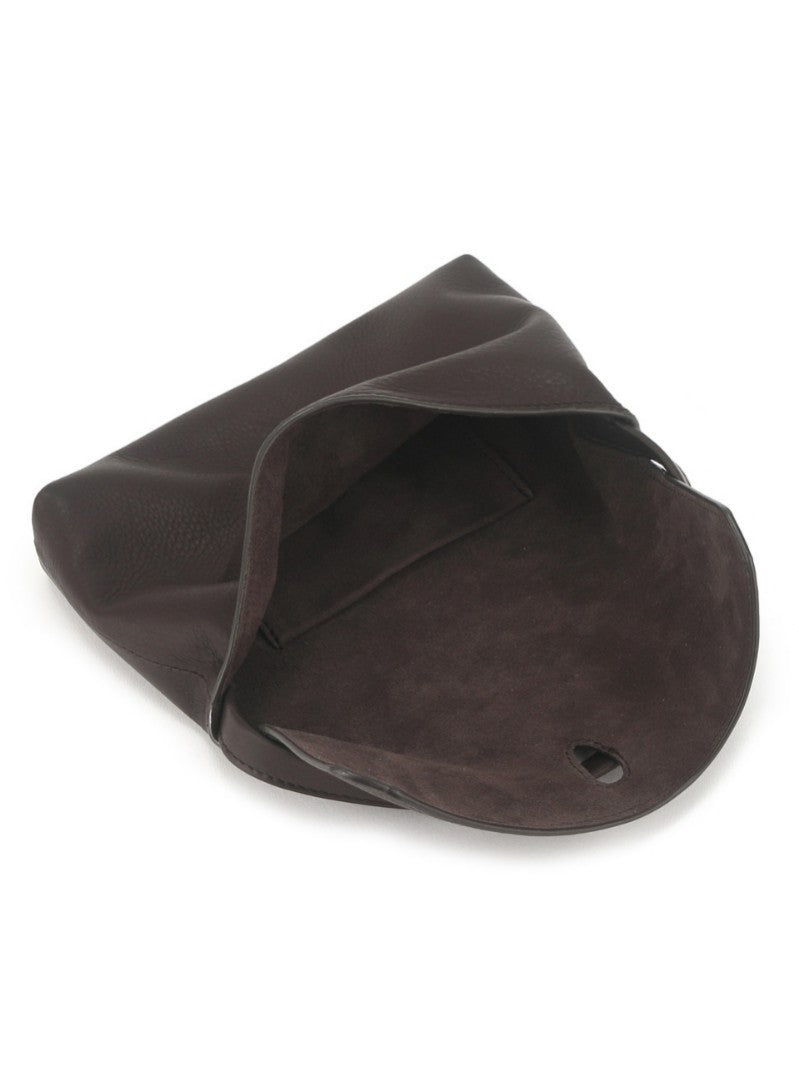 Sheepskin Cashmere Suede Button Minimalist Simple Women's Handbag