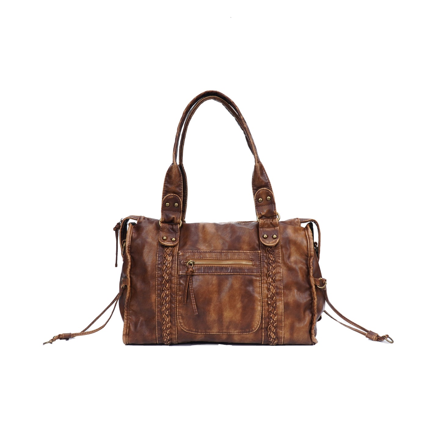 Fashion Retro Old Waste Soil Wind Women's Messenger Bag
