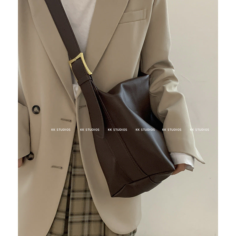 Female Fashion Niche Large Capacity Underarm Tote Bag