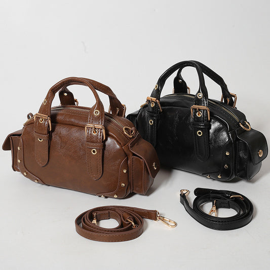 Motorcycle Fashion Commuter Versatile Large Capacity Women's Shoulder Bag