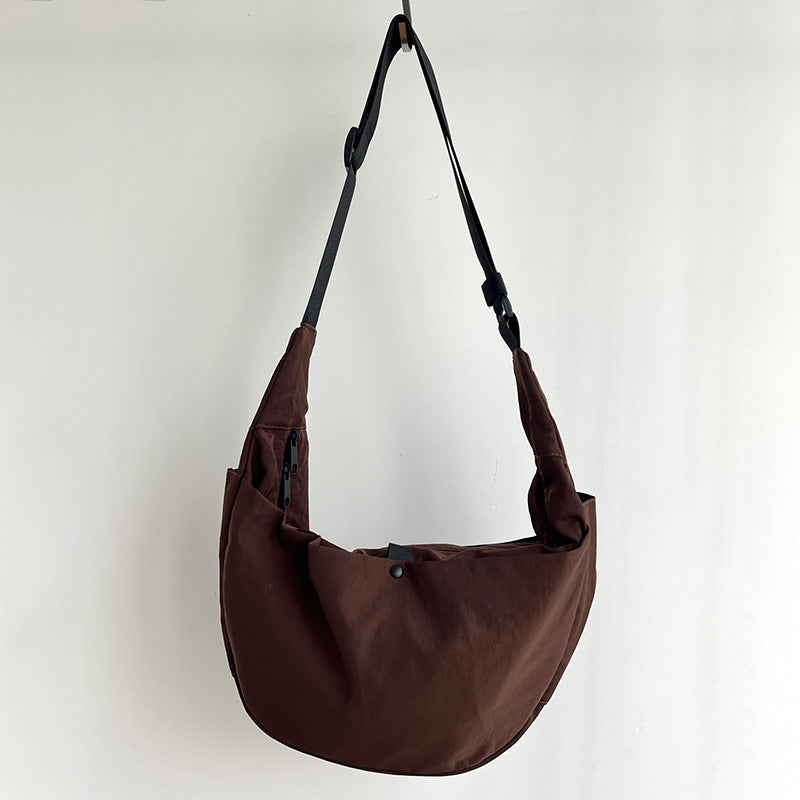 Women's Ge Early Autumn Big Simple Oxford Cloth Dumpling Large Capacity Shoulder Bags