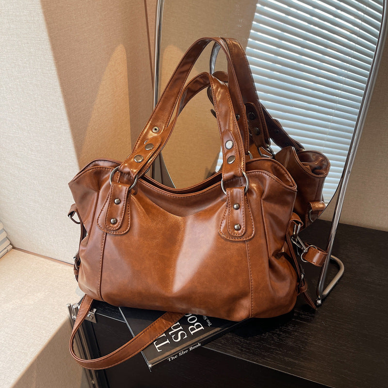 Women's Retro High Sense Trend Commuter Tote Bags