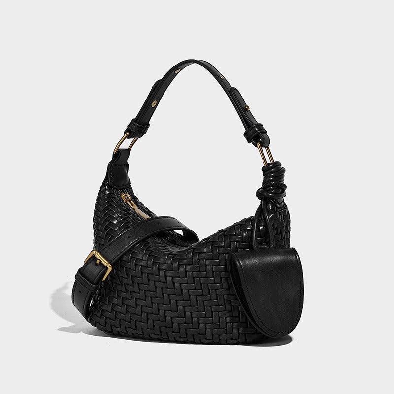 Women's Lunch Box Soft Leather High-grade Design Tote Bag