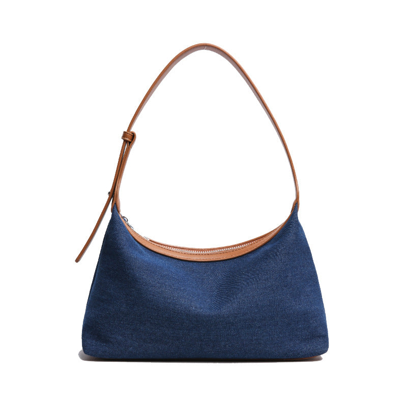 Women's Summer Jean Leisure Artistic Portable High Sense Niche Bags