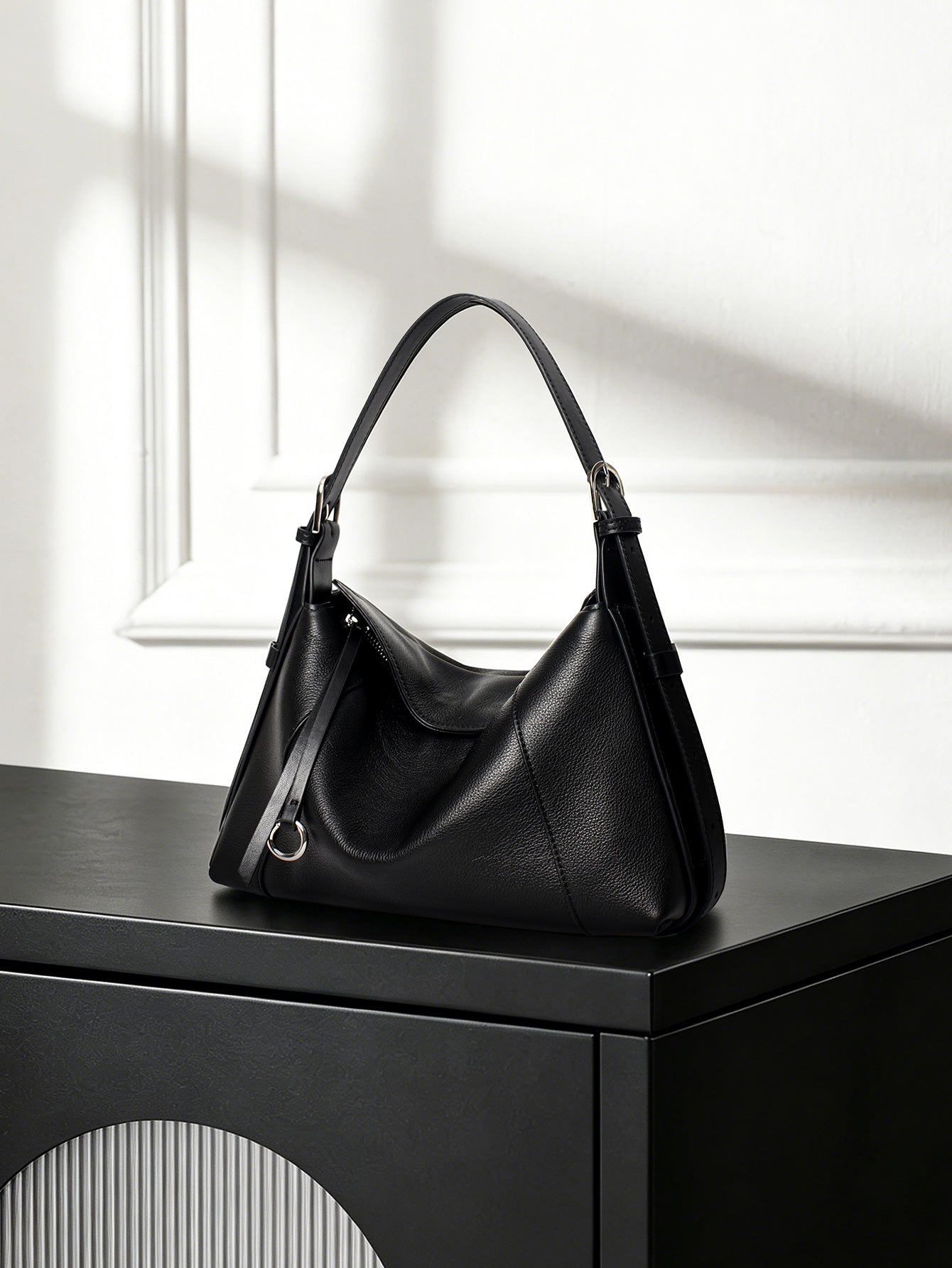 Women's Genuine Leather Design Fashion Underarm Women's Shoulder Bag