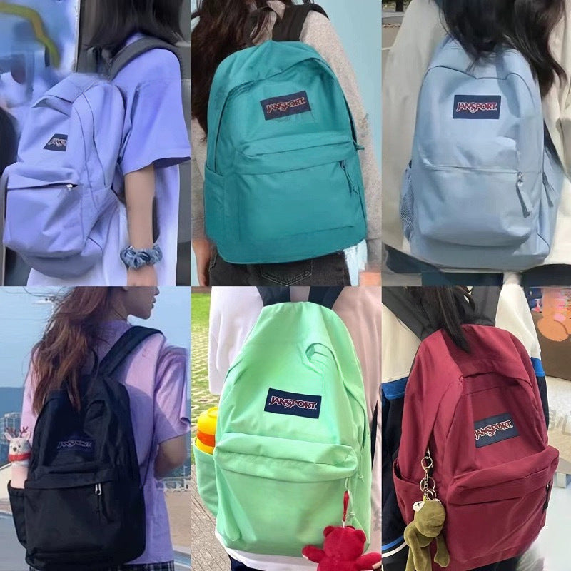 Scanning Verification Male Female High Junior Green Ripple Backpacks