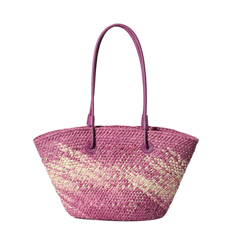 Large Capacity Straw Simple Portable Natural Bags