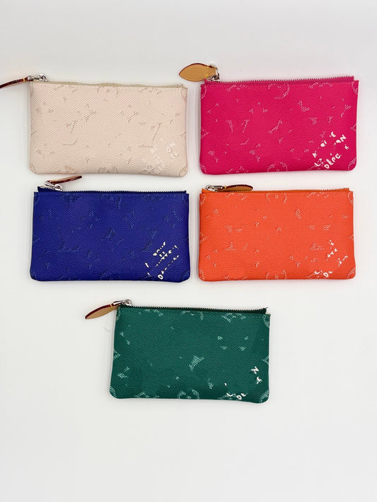 Fashion Printing Carrying Toiletry Large Capacity Purses