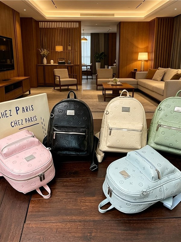 Women's Fashion One Popular Design Cute Embossed Women's Backpack