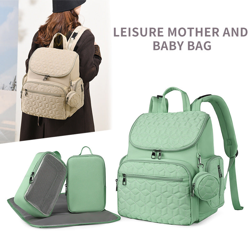 Set Multifunctional Out Commuting Fashion High Leisure Backpack