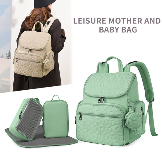 Set Multifunctional Out Commuting Fashion High Leisure Backpack
