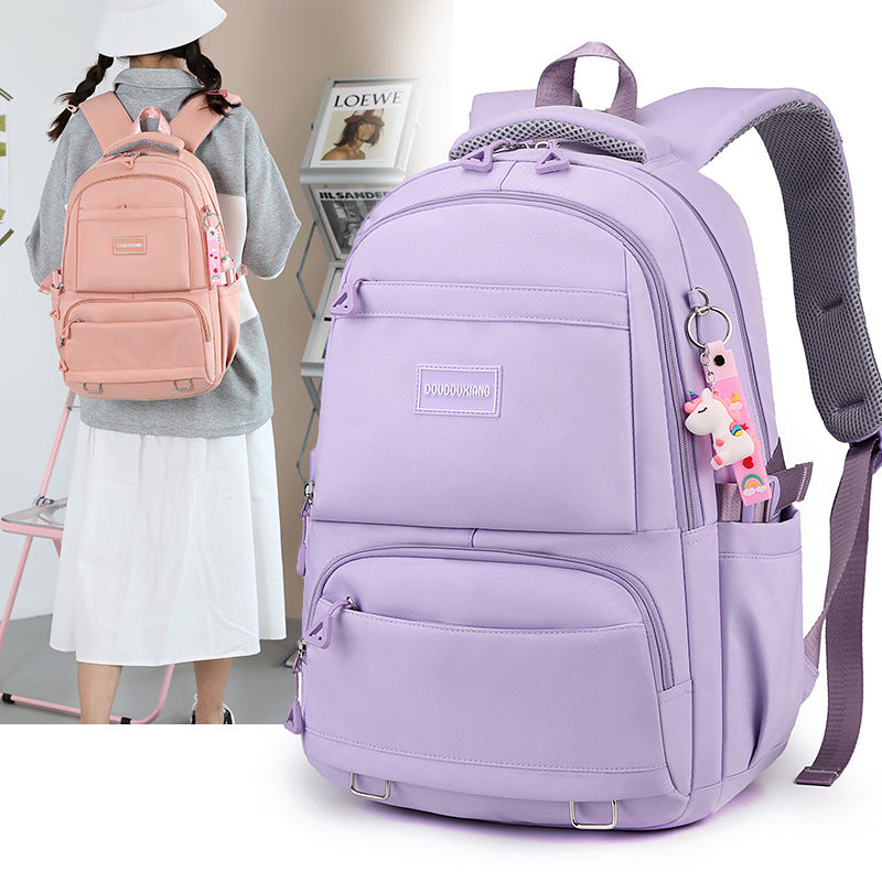Trendy Classic Unique Large Capacity Lightweight Leisure Backpack