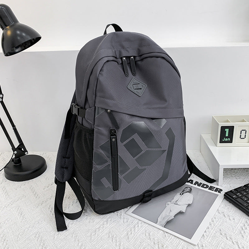 Men's Trendy Korean Fashion Early High Leisure Backpack