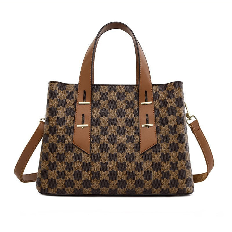 Women's Capacity Fashion Simple One Female Commuter Shoulder Bags