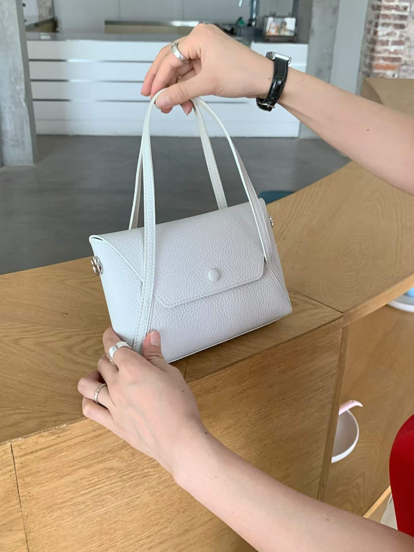 Top Layer Cowhide Envelope Mini Fashion Women's Shoulder Bag