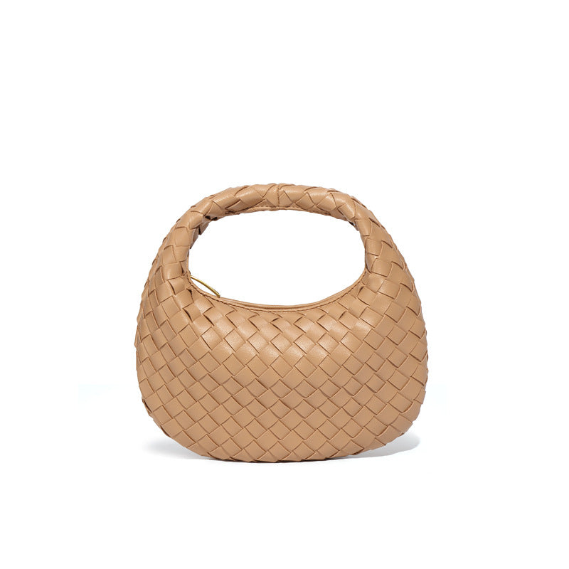Women's Fashion Woven Pouch Trend Portable Chain Women's Handbag