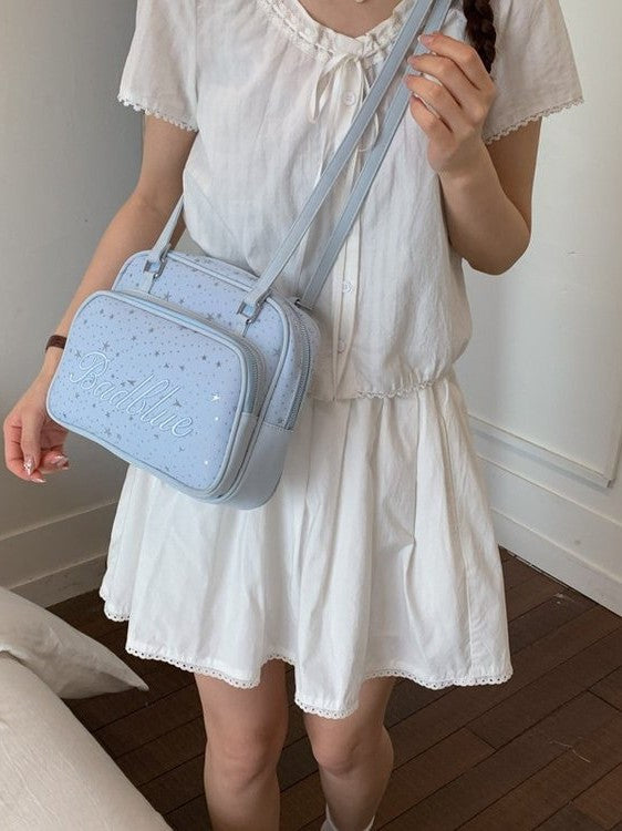 Women's Korean Exquisite Solid Color Design Cute Large Leisure Backpack